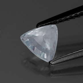Sapphire Gemstone in 6.3 x 5.8 mm Size for Sale, Sapphire Stone in Light Blue Color