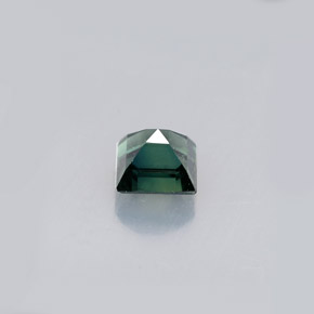 Sapphire Gemstone in 4.4 x 4.3 mm Size for Sale, Sapphire Stone in Bluish Green Color