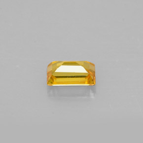 Sapphire Gemstone in 4.9 x 3.1 mm Size for Sale, Sapphire Stone in Yellow Golden Color