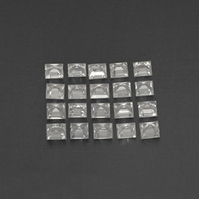Sapphire Gemstone in 2.6 x 2.5 mm Size for Sale, Sapphire Stone in White Color
