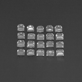 Sapphire Gemstone in 2.4 x 2.4 mm Size for Sale, Sapphire Stone in White Color