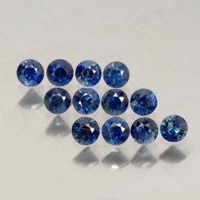 1.17 ct Blue Sapphire Gemstone, Sapphire Gem in Diamond-Cut Shape for Sale.