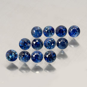 1.17 ct Blue Sapphire Stone, Natural Sapphire in Diamond-Cut Shape for Sale
