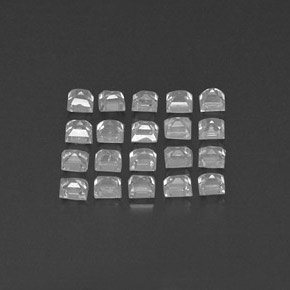 Sapphire Gemstone in 2.4 x 2.3 mm Size for Sale, Sapphire Stone in White Color