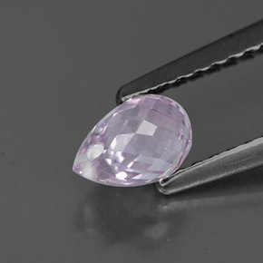 Sapphire Gemstone in 5.7 x 4 mm Size for Sale, Sapphire Stone in Light Violet Color