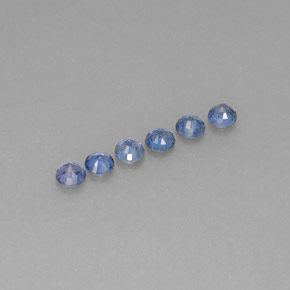 Sapphire Gemstone in 3.5 mm (calibrated) Size for Sale, Sapphire Stone in Blue Color