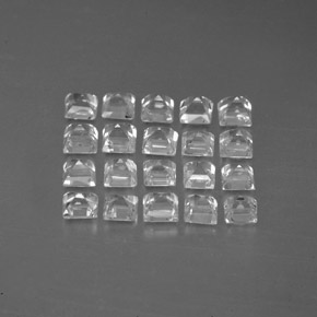 Sapphire Gemstone in 2.5 x 2.5 mm Size for Sale, Sapphire Stone in White Color