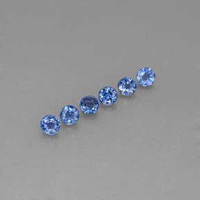 1.11 ct Blue Sapphire Gemstone, Sapphire Gem in Round Facet Shape for Sale.