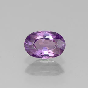 0.61 ct Violet Sapphire Gemstone, Sapphire Gem in Oval Facet Shape for Sale.