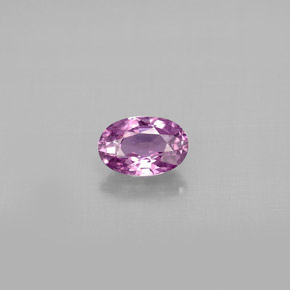0.64 ct Violet Sapphire Gemstone, Sapphire Gem in Oval Facet Shape for Sale.