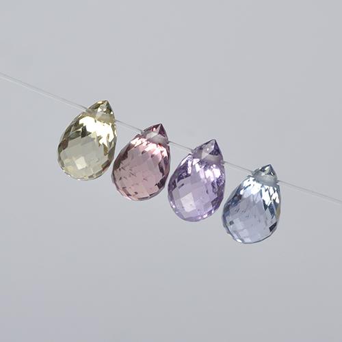 Sapphire Gemstones in 5.9 x 3.7 mm Size for Sale, Sapphire Stones in Multicolor Color