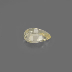 Sapphire Gemstone in 5.5 x 4.3 mm Size for Sale, Sapphire Stone in Yellow Golden Color