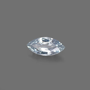 0.29 ct Blue Sapphire Stone, Natural Sapphire in Marquise Facet Shape for Sale