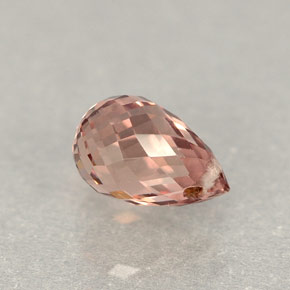 Sapphire Gemstone in 6.2 x 4.2 mm Size for Sale, Sapphire Stone in Rose Color