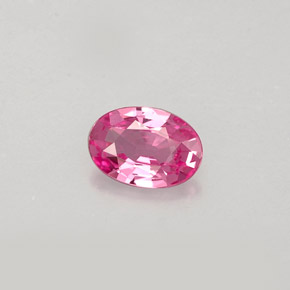 0.47 ct Pink Sapphire Gemstone, Sapphire Gem in Oval Facet Shape for Sale.