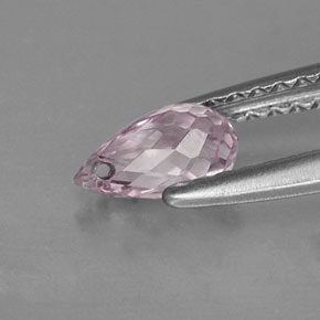 Sapphire Gemstone in 6.2 x 3.8 mm Size for Sale, Sapphire Stone in Light Pink Color