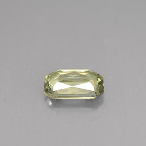 Sapphire Gemstone in 7 x 5 mm (calibrated) Size for Sale, Sapphire Stone in Golden Green Color