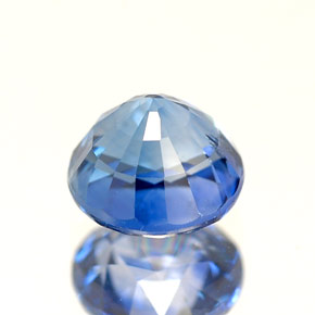 Sapphire Gemstone in 6.5 mm (calibrated) Size for Sale, Sapphire Stone in Cornflower Blue Color