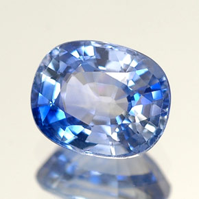 1.32 ct Blue Sapphire Stone, Natural Sapphire in Cushion-Cut Shape for Sale
