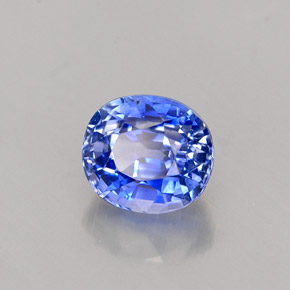 1.02 ct Blue Sapphire Stone, Natural Sapphire in Oval Facet Shape for Sale
