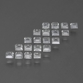 Sapphire Gemstones in 2.3 x 2.2 mm Size for Sale, Sapphire Stones in White Color