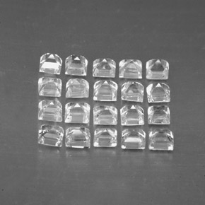 Sapphire Gemstone in 2.2 x 2.2 mm Size for Sale, Sapphire Stone in White Color