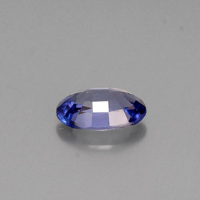 Sapphire Gemstone in 6 x 4 mm (calibrated) Size for Sale, Sapphire Stone in Bluish Violet Color