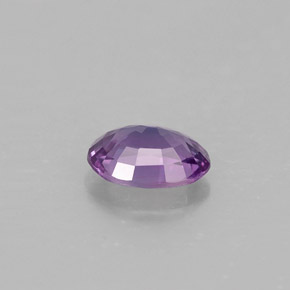 Sapphire Gemstone in 5.9 x 4.2 mm Size for Sale, Sapphire Stone in Pinkish Purple Color