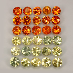 4.52 ct Multicolor Sapphire Gemstone, Sapphire Gem in Diamond-Cut Shape for Sale.
