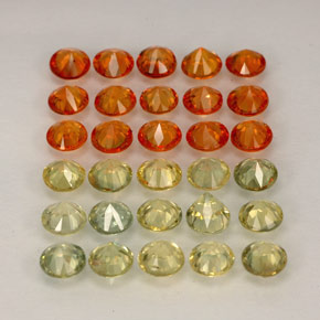 Sapphire Gemstone in 3 mm (calibrated) Size for Sale, Sapphire Stone in Multicolor Color