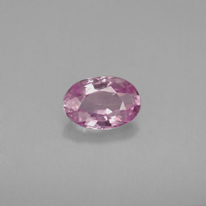 0.63 ct Violet Sapphire Gemstone, Sapphire Gem in Oval Facet Shape for Sale.