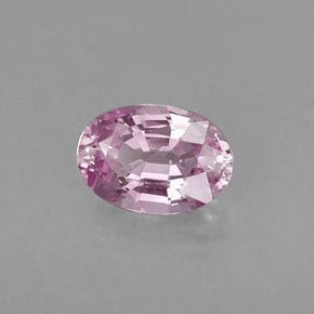 0.59 ct Pink Sapphire Stone, Natural Sapphire in Oval Facet Shape for Sale
