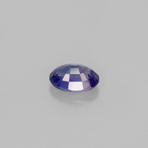 Sapphire Gemstone in 5.8 x 4.1 mm Size for Sale, Sapphire Stone in Blue Violet Color