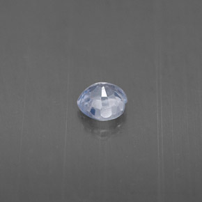 Sapphire Gemstone in 4.2 x 4.1 mm Size for Sale, Sapphire Stone in Light Blue Color