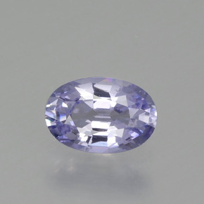 0.58 ct Blue Sapphire Gemstone, Sapphire Gem in Oval Facet Shape for Sale.