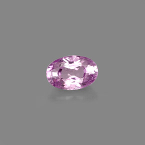 0.61 ct Violet Sapphire Gemstone, Sapphire Gem in Oval Facet Shape for Sale.