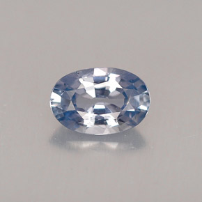 0.56 ct Blue Sapphire Gemstone, Sapphire Gem in Oval Facet Shape for Sale.