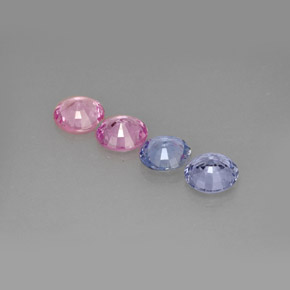 Sapphire Gemstone in 5 mm (calibrated) Size for Sale, Sapphire Stone in Multicolor Color