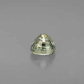 Sapphire Gemstone in 4.3 x 4.2 mm Size for Sale, Sapphire Stone in Green Color