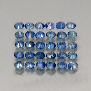 Sapphire Gemstone in 1.6 mm Size for Sale, Sapphire Stone in Cornflower Blue Color