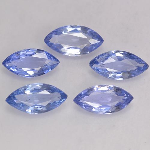Light Blue Sapphire Gem - 0.5ct Marquise Facet (ID: 243730)