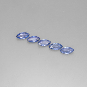 2.15 ct Blue Sapphire Gemstone, Sapphire Gem in Marquise Facet Shape for Sale.