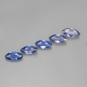 2.24 ct Blue Sapphire Gemstone, Sapphire Gem in Marquise Facet Shape for Sale.