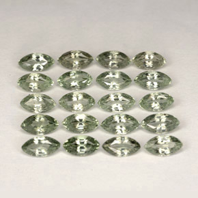 3.62 ct Green Sapphire Gemstone, Sapphire Gem in Marquise Facet Shape for Sale.