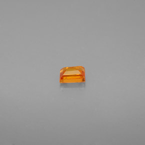 Sapphire Gemstone in 3.7 x 2.7 mm Size for Sale, Sapphire Stone in Yellow Orange Color