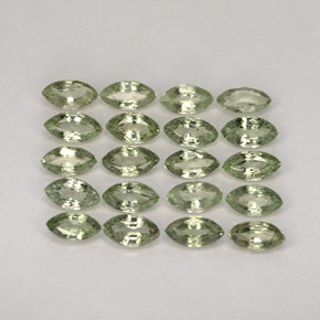 4.14 ct Green Sapphire Gemstone, Sapphire Gem in Marquise Facet Shape for Sale.