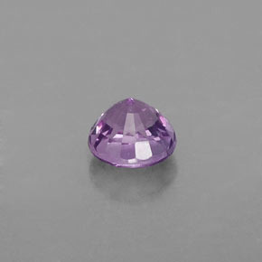 Sapphire Gemstone in 4.3 mm Size for Sale, Sapphire Stone in Violet Pink Color