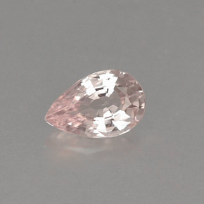 0.48 ct Pink Sapphire Gemstone, Sapphire Gem in Pear Facet Shape for Sale.