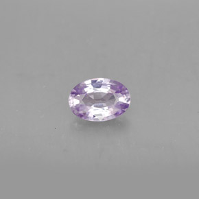 0.53 ct Violet Sapphire Gemstone, Sapphire Gem in Oval Facet Shape for Sale.