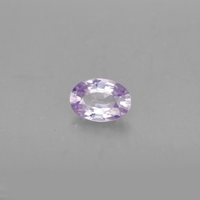 0.53 ct Violet Sapphire Stone, Natural Sapphire in Oval Facet Shape for Sale